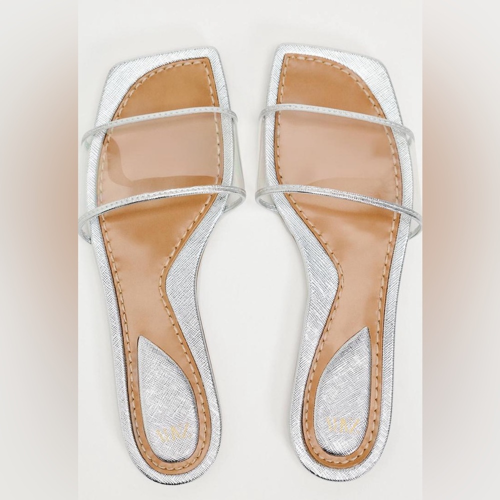 Zara Vinyl Sandals